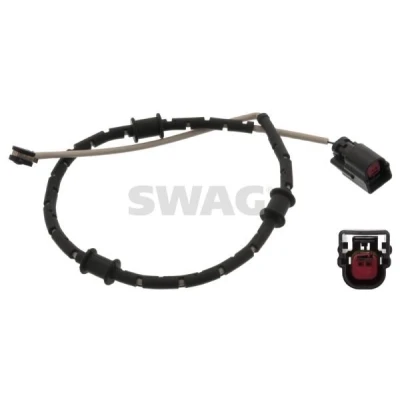 Imagen de SWAG 15 94 7375 Sensor de Desgaste Pastillas Frenos Eje delantero JAGUAR: XF Berlina, XJ F Type Cabrio