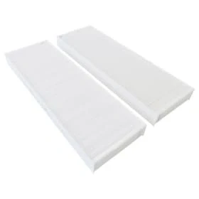 Imagen de AllSpares filtro de repuesto (2 uds.) clase G4/F7 para sistemas KWL con recuperación calor Vaillant RecoVAIR VAR 260/4/360/4 (492 x 165 47 mm)
