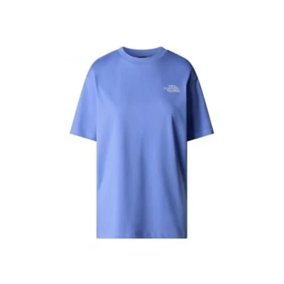 Imagen de The North Face Essential Oversize TEE Camiseta estampada, Mujer, Talla: XS, Virtual blue