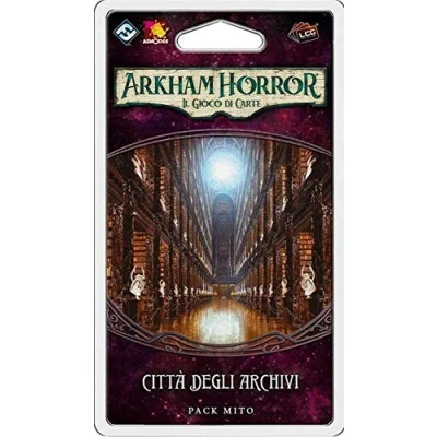 Imagen de Asmodee Arkham Horror El Juego de Cartas: Ciudad los Archivos Expansión Cartas, Edición en Italiano