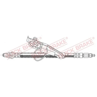 Imagen de QUICK BRAKE 42.916 Latiguillos de Freno 365 M10x1 FORD: FIESTA 4, Puma