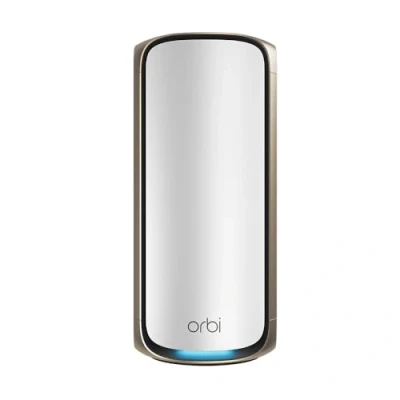 Imagen de Netgear Orbi Satélite Mesh Adicional WiFi 7 Serie 970 Quad Band RBE970 Funciona con RBE972S y RBE973S, amplía la Cobertura hasta 300 m2s, BE27000 802.11be (hasta 27Gbps)