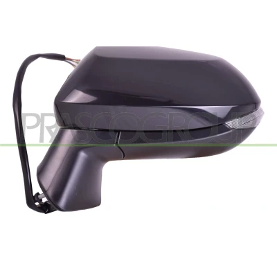 Imagen de Espejo retrovisor Prasco TY0967324 izquierda negro eléctrico calefactable, convexo, no tintado TOYOTA: Corolla XII Berlina, Hatchback
