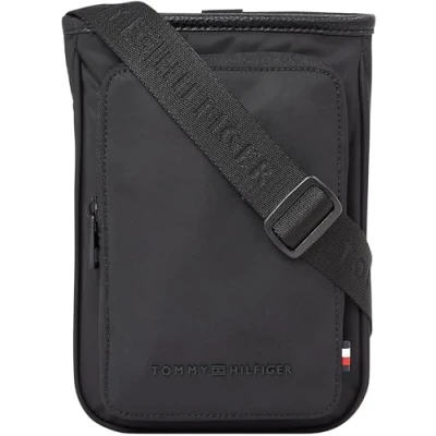 Imagen de Tommy Hilfiger Repreve MINI Crossover Bandolera, Hombre, Talla: One Size, Black