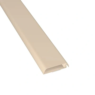 Imagen de D Line, Canaletas, Cubierta para Cables de TV en Paredes, Se Puede Pintar, Autoadhesiva, Diseño una Pieza articulado 60 mm (Ancho) x 15 (Alto) 1 Metro Longitud Color Magnolia