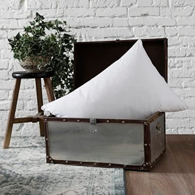 Imagen de DODO Juego de 2 Almohadas 50 x 70 Confort Medio Almohada sintética Taiga Tacto Ultra Suave y Transpirable. Fabricado en Francia Lavable a máquina 40 C