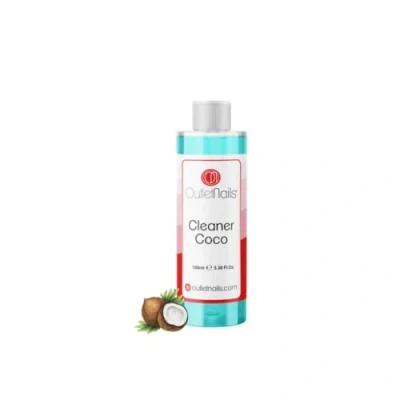 Imagen de Cleaner para gel 100ml Azul Aroma Coco Eliminar la capa pegajosa de geles UV/Esmaltes permanentes/Esmaltado Permanente/Cleanser uñas