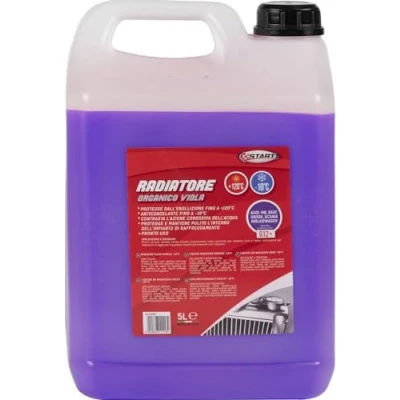 Imagen de Líquido Radiador orgánico morado G12+ de 5 litros contrarresta la acción corrosiva del agua protege contra ebullición hasta +120C y actúa como anticongelante 10C