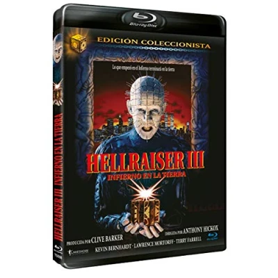 Imagen de Hellraiser III: Infierno en la Tierra BD Edición Coleccionista 1992 [Blu ray]