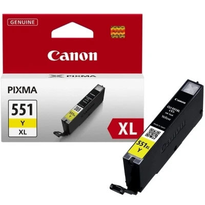 Imagen de Cartucho De Tinta Canon Cli 551y Xl Amarillo