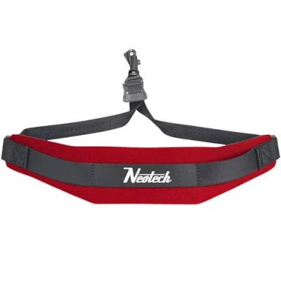 Imagen de Neotech 1902162 Correa Para Saxo Soft Sax Rojo, Longitud 43,2 53,3Cm