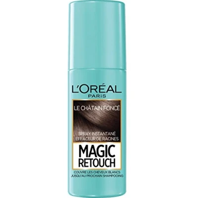 Imagen de Spray Magic Retouch para retoque de raíz instantáneo, castaño, 75 ml, L &#039;Oréal Paris