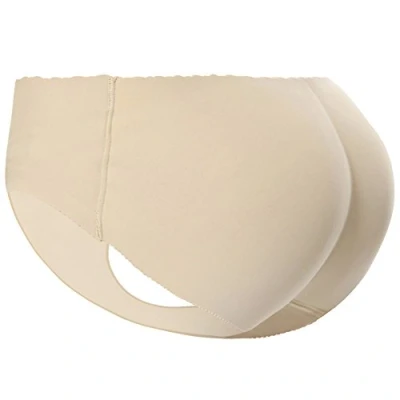 Imagen de Everbellus Bragas Push Up con Relleno Extremo para Mujer Beige Medium