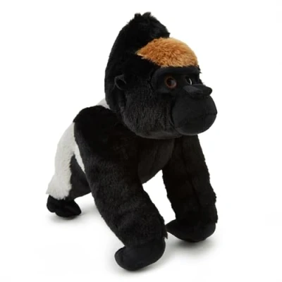 Imagen de Zappi Co Peluche de Gorila Espalda Plateada (32cm) Poderoso, Suave la Jungla, Ecológico, Éxito Entre los Jóvenes Aficionados a Animales, 100% Reciclado