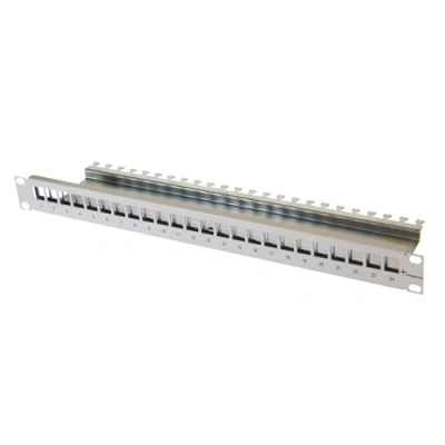 Imagen de Telegärtner 19&quot; Frontplate 1 Hu With Cable Strain Relief