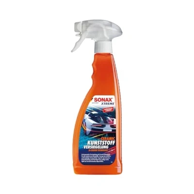 Imagen de SONAX Xtreme Ceramic Plastic Sellador (750 ml) cuida el plástico y Proporciona una intensa renovación de Color Número Referencia 02264000