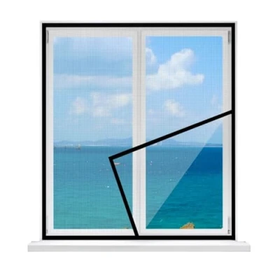 Imagen de Mosquitera Para Ventanas, 75x135 Cm Plegable Ventanas Con ProteccióN Antipolen, Se Puede Pegar E Instalar Sin Taladrar, Cocina Negro