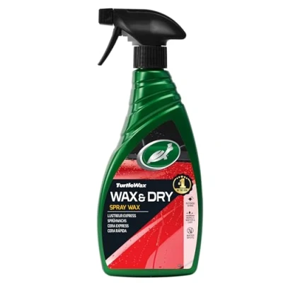 Imagen de Sparco TURTLE WAX FG5197 Cera en Spray Rápida Mojado con Carnauba, Brillo Profundo y Protección Duradera 500 ml