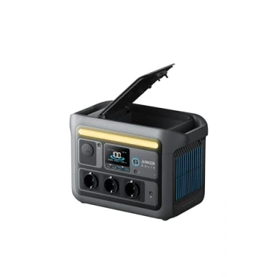 Imagen de Anker SOLIX C800 Portable Power Station, generador solar 1200 W (pico 1600 W), carga completa 58 min, batería LiFePO4 768 Wh para acampar (panel opcional)