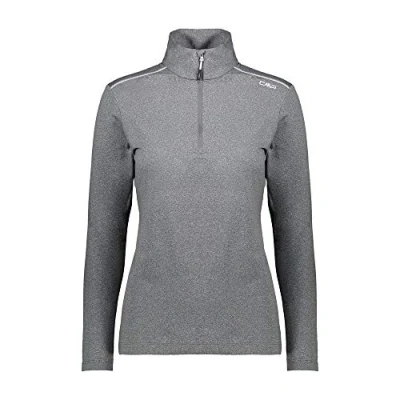 Imagen de CMP Camisa softech mujer, Negro Mel., XL