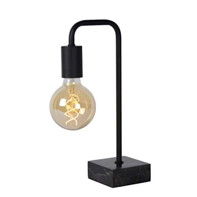 Imagen de Lucide LORIN Lámpara de mesa 1xE27 Negro