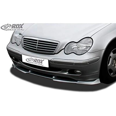 Imagen de RDX Spoiler delantero Clase C W203 03/2004 (Adecuado para Classic/Elegance parachoques) Alerón frontal VARIO X