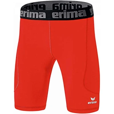 Imagen de erima Elemental Malla Corta, Unisex niños, Rojo, 152