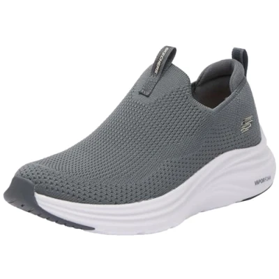 Imagen de Skechers Vapor Foam True Classic, Zapatillas Mujer, Charcoal Knit Light Trim, 43 EU