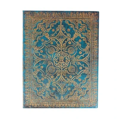 Imagen de Azure (Equinoxe) Ultra 12 month Day at a time Hardback Dayplanner 2025 (Elastic Band Closure): jeden dzień na stronie, zamykany gumkę, papier 80 gsm