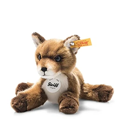 Imagen de Steiff Zorro bebé 19 cm Peluche para niños Suave y Lavable marrón (074035)