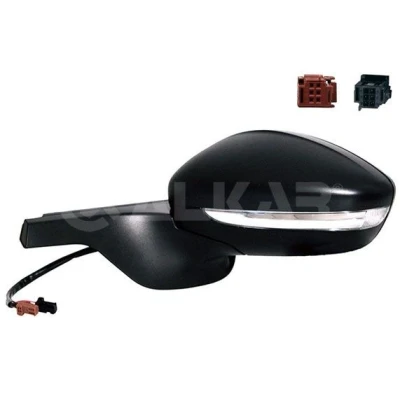 Imagen de Espejo retrovisor Alkar 6129881 izquierda eléctrico calefactable, convexo para vehíc. con volante a la CITROËN: C3 III