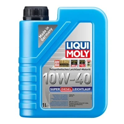 Imagen de LIQUI MOLY Super Diesel Leichtlauf 10W 40 1 L Tecnología de síntesis Aceite motor 1434