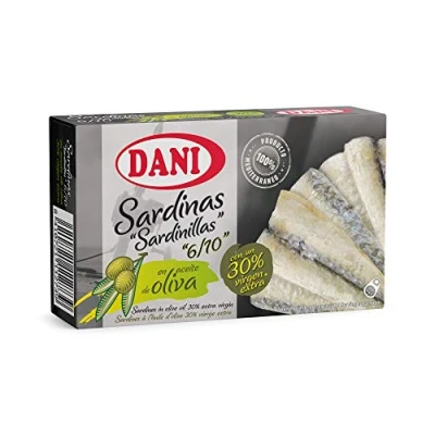 Imagen de Dani Sardinillas en aceite de oliva 30% virgen extra 12 x 90 gr.