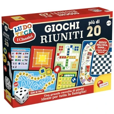 Imagen de Liscianigiochi, Ludoteca Juegos Reunidos más de 20, Color, 89154,‎ 6 años y
