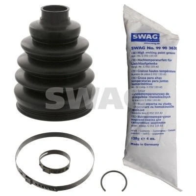 Imagen de SWAG 30 94 5947 Fuelle Palier Termoplástico VOLKSWAGEN: Transporter 5, Caddy 3, 5 Bus, AUDI: A4 B8 Avant, A5 Sportback, Berlina