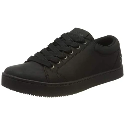 Imagen de Sneakers antideslizantes M11057 42/8 MOZO FINN de Shoes for Crews, para hombre, con cordones, número 42, Negro