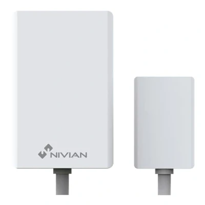 Imagen de Nivian Detector de inundación y Fugas Agua Alta sensibilidad Compatible con Sistemas Alarma Apto para Interior