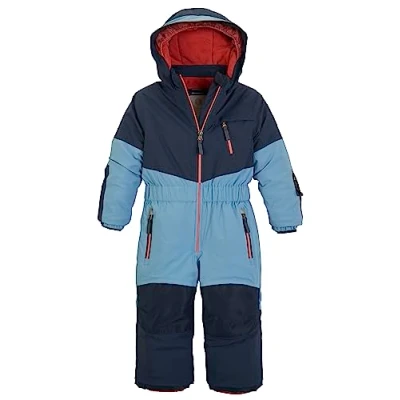 Imagen de firstinstinct by killtec niños Mono de esquí/traje nieve con capucha, impermeable FISW 32 MNS ONPC, light denim, 110, 39909 000