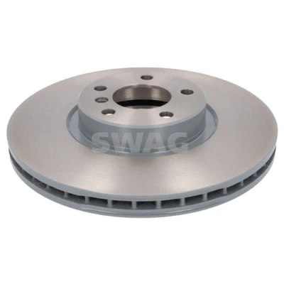 Imagen de SWAG 20 93 2261 Disco de freno Eje delantero 348 30 5 120 ventilación interna revestido altamente carbonizado BMW: X6, X5