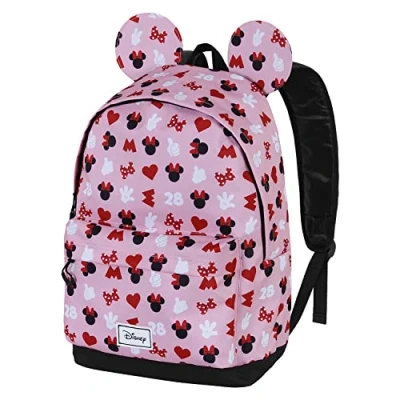 Imagen de Disney Minnie Mouse Pinky Mochila HS FAN 2.0, Rosa, 30 x 41 cm, Capacidad 22 L