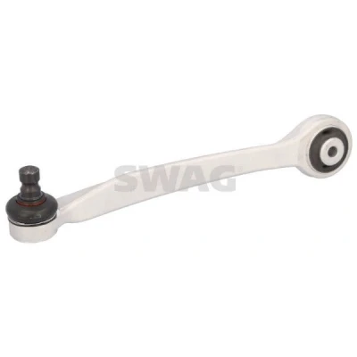 Imagen de SWAG 30 93 2319 Barra oscilante, suspensión de ruedas con apoyo Eje delantero, derecha, arriba, delante Brazo oscilante transversal Aluminio