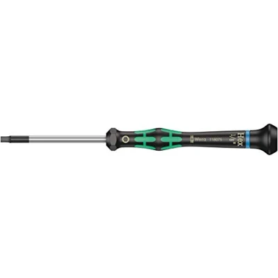 Imagen de Wera 05118075001 Destornillador Hexagonal para Usos Electrónicos, 1/8&quot;, 60 mm