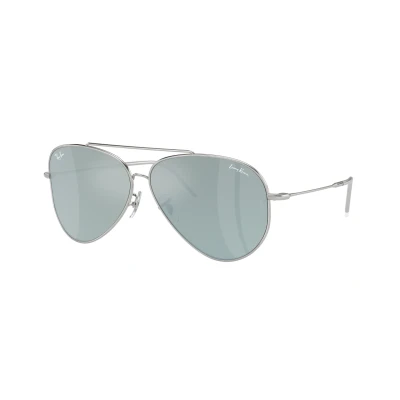 Imagen de Ray Ban Aviator Reverse Unisex Gafas de sol Green mirror/silvercoloured, Talla: 59, mirror/silver coloured