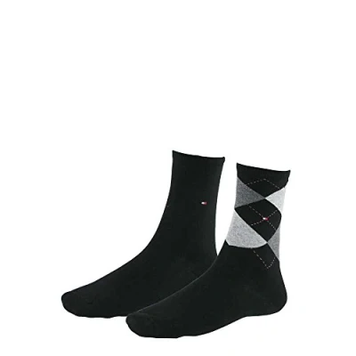Imagen de Tommy Hilfiger 2 Pairs PACK Calcetines, Mujer, Talla: 35 38, Black