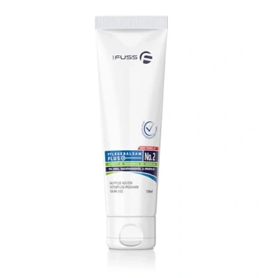 Imagen de Mr. Fuss Bálsamo nutritivo Plus No. 2 para el cuidado de los pies con 10 % urea, la piel muy seca, 100 ml