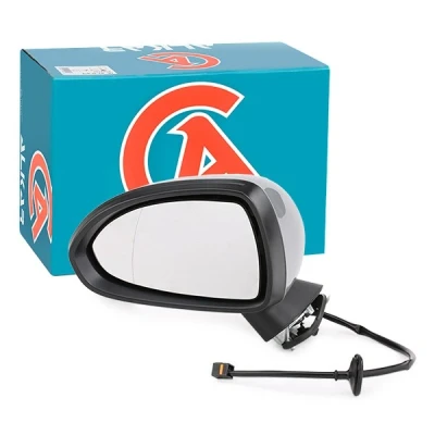 Imagen de Espejo retrovisor Alkar 6141424 izquierda imprimado eléctrico asférico para vehíc. con volante a la OPEL: Corsa D Hatchback norauto, oscaro,
