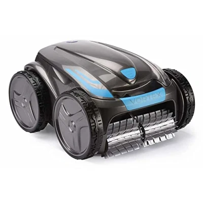 Imagen de Zodiac Limpiafondos automático Vortex 4WD Piscinas de hasta 12 x 6 m; Limpia Suelo, Paredes y línea Agua. Indicador Filtro Lleno. Incluye Cable 18 m Carrito. OV 5200