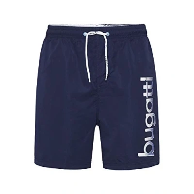 Imagen de Bugatti® Bañador para hombre en color azul marino, turquesa o negro marino L