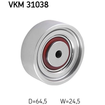 Imagen de SKF VKM 31038 Rodillo Guia AUDI: A4 B6 Avant, B7 A8 D2, VOLKSWAGEN: Passat B5 GP Berlina