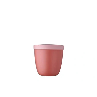 Imagen de Mepal Snackpot Ellipse Recipiente para Alimentos guardar y Transportar Aperitivos Apto Congelador, Microondas Lavavajillas 500 ml Vivid Mauve
